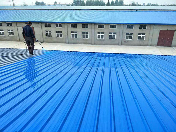 石楼 彩钢瓦喷漆翻新工业厂房、仓库